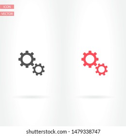 Setting icon vector . Lorem Ipsum Illustration design