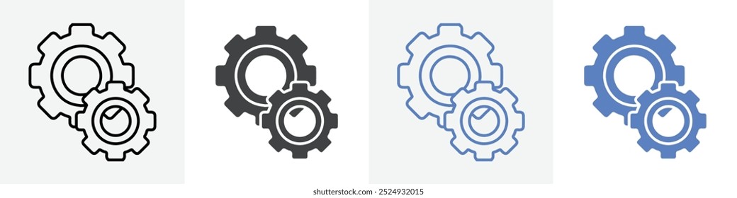 setting icon vector set use for web