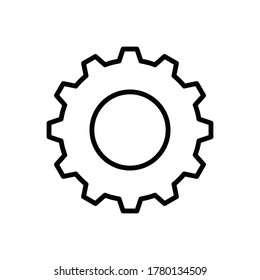 setting icon vector sign symbol
