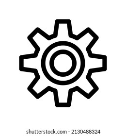 Setting Icon Vector Symbol Design Illustration