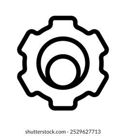 Setting Icon Vector Symbol Design Illustration
