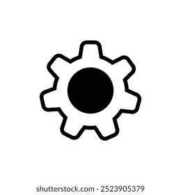 Setting icon vector, Tools, Cog, Gear Signlogo Isolated on white background.