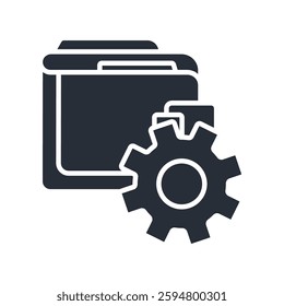 setting icon. vector.Editable stroke.linear style sign for use web design,logo.Symbol illustration.