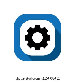 Setting icon, Web icon, technology vector illustration