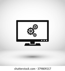 setting  laptop icon