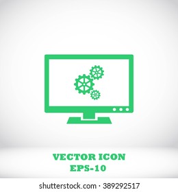 setting  laptop icon