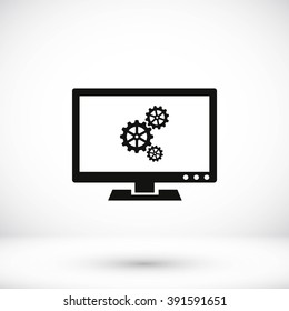 setting  laptop icon