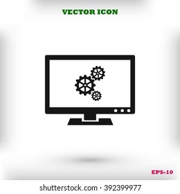 setting  laptop icon