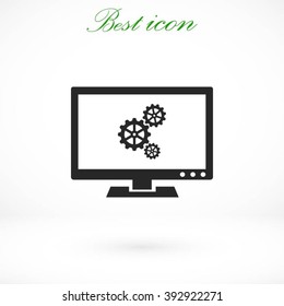 setting  laptop icon