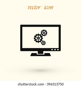 setting  laptop icon