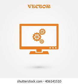 setting  laptop icon