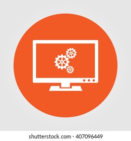 setting  laptop icon