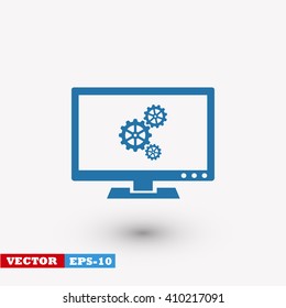 setting  laptop icon