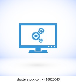 setting  laptop icon