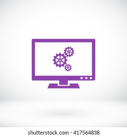 setting  laptop icon