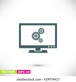 setting  laptop icon