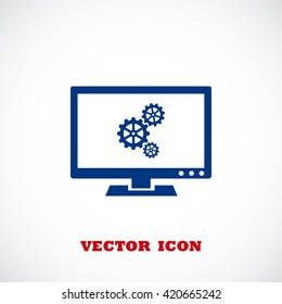 setting  laptop icon