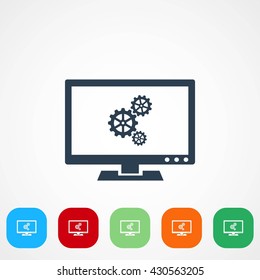 setting  laptop icon