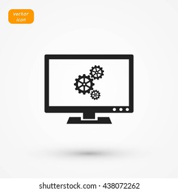 setting  laptop icon