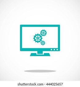 setting  laptop icon