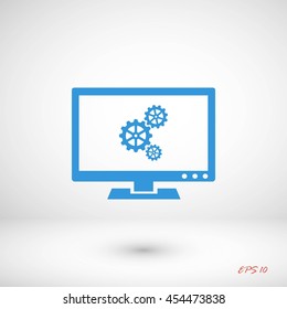 setting  laptop icon