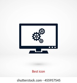 setting  laptop icon