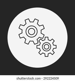 setting line icon