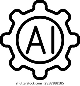 vector de ilustración de icono de línea