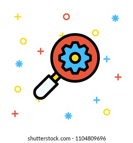 setting magnifier search 