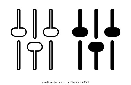 Setting optimization icon set. Vector illustration.
