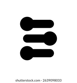 Setting optimization icon. Vector illustration.