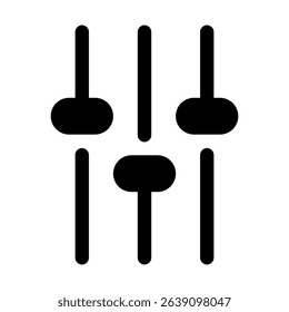 Setting optimization icon. Vector illustration.