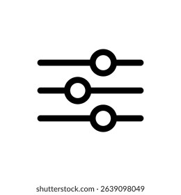Setting optimization icon. Vector illustration.