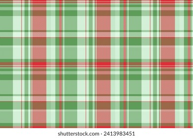 Setzen Sie plaid Muster Textur, jpg Vektorgrafik tartan. Nahtlose Textil-Hintergrundgewebe in hellgrüner Farbe mischen.