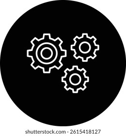 Setting Process vector icon. Can be used for printing, mobile and web applications.