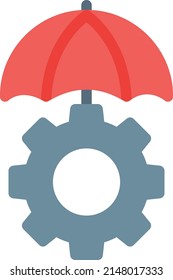 setting protection Vector illustration on a transparent background.Premium quality symbols.Stroke vector icon for concept and graphic design.
