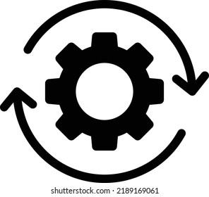 volver a cargar la ilustración Vector en un fondo transparente.Símbolos de calidad premium.Icono vectorial glifos para el concepto y el diseño gráfico.