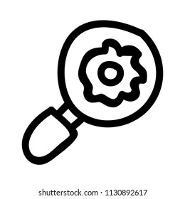setting search magnifier 