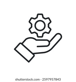 Setting and setup thin line icons. Perfect pixel on transparent background