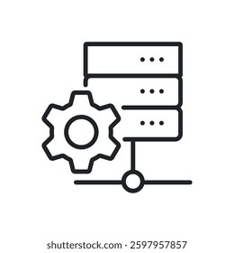 Setting and setup thin line icons. Perfect pixel on transparent background