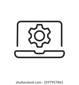 Setting and setup thin line icons. Perfect pixel on transparent background