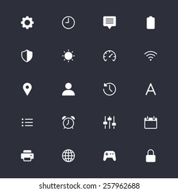 Setting simple icons