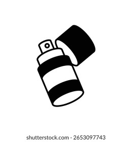 Einstellung Spray Icon, Vektorgrafik