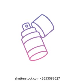 Setting Spray Icon vector stock illustration