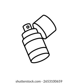 Ajuste de Vector de icono de aerosol ilustración de stock