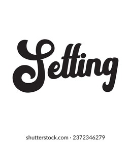 setting text on white background.