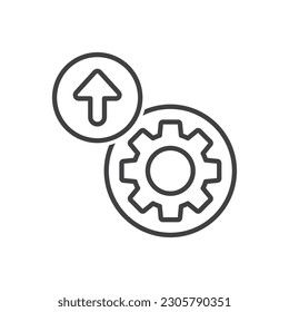 Establecer símbolo de signo de icono de carga 