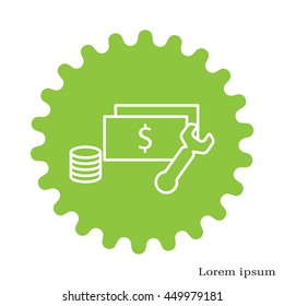 Setting the value of a linear symbol (icon)
