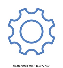 setting vector color line icon 