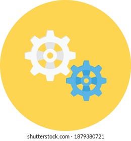 setting vector colour flat icons